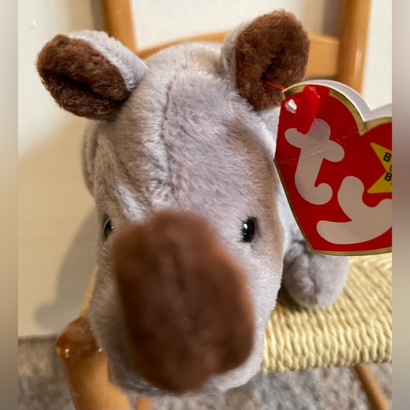Ty Beanie Babies Spike The Rhinoceros - Picture 3 of 12